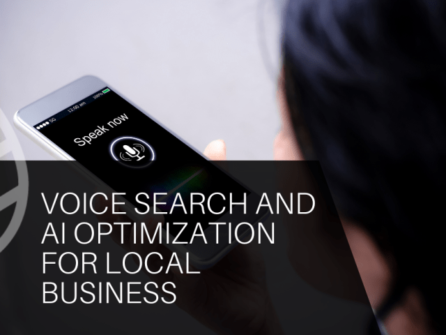 Voice Search And AI Optimization For Local Business